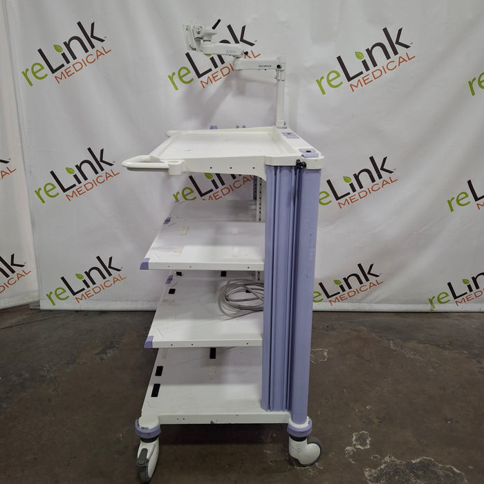 Olympus WM-DP1 Mobile Endoscopy Workstation Cart