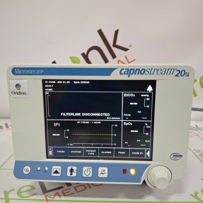 Oridion Capnostream 20P Capnography Monitor