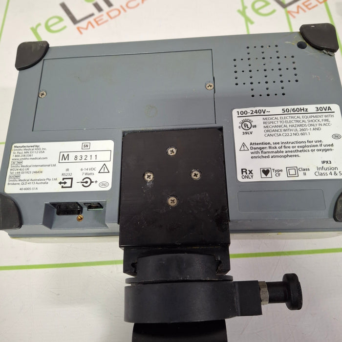 Smiths Medical Medfusion 3500 Syringe Infusion Pump