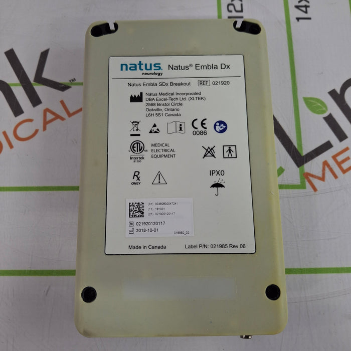 Natus Embla SDx Breakout Box