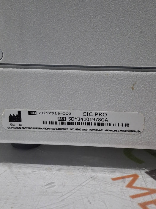 GE Healthcare MP100D CIC Pro Carescape Central Station