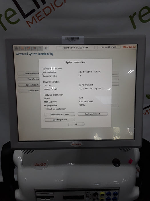 Medi-Stim VeriQ C Doppler Waveform Analyzer