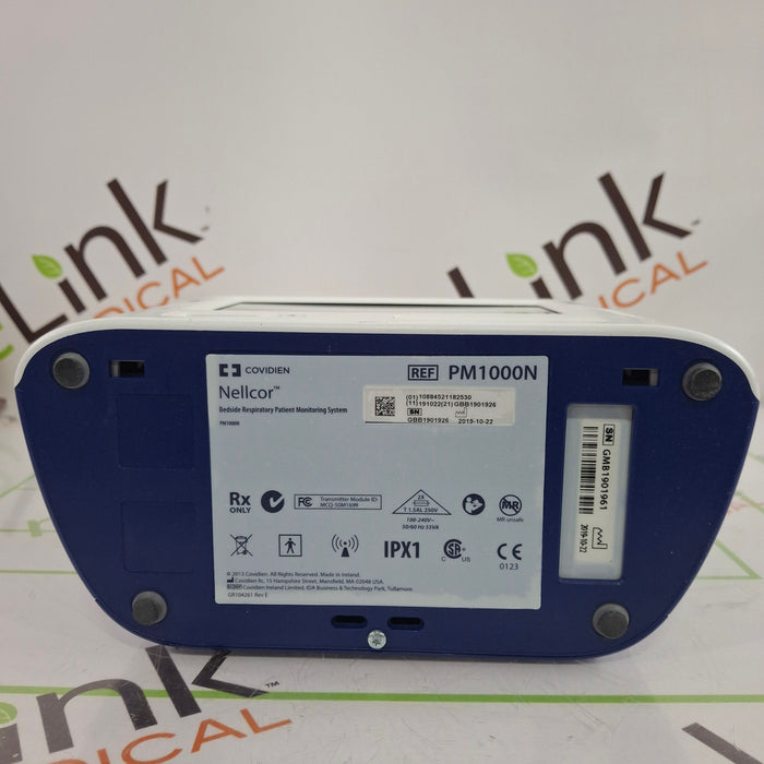 Covidien PM1000N Nellcor Bedside SPO2 Monitor
