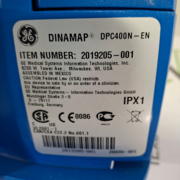 GE Healthcare Dinamap ProCare 400 Patient Monitor