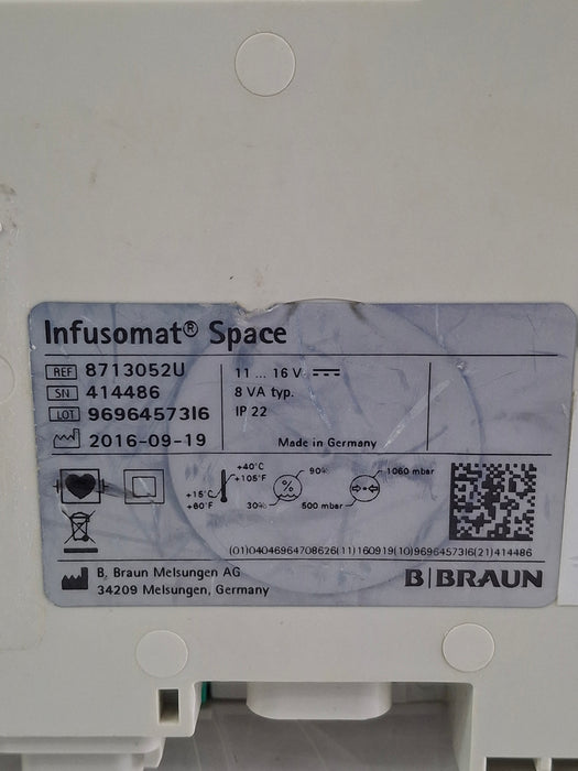 B. Braun Infusomat Space Infusion Pump