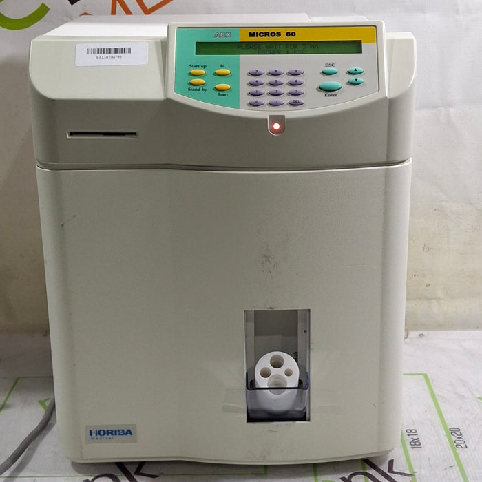 Horiba ABX Micros 60 CS Hematology Analyzer