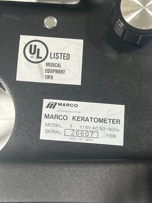 Marco Model 1 Keratometer