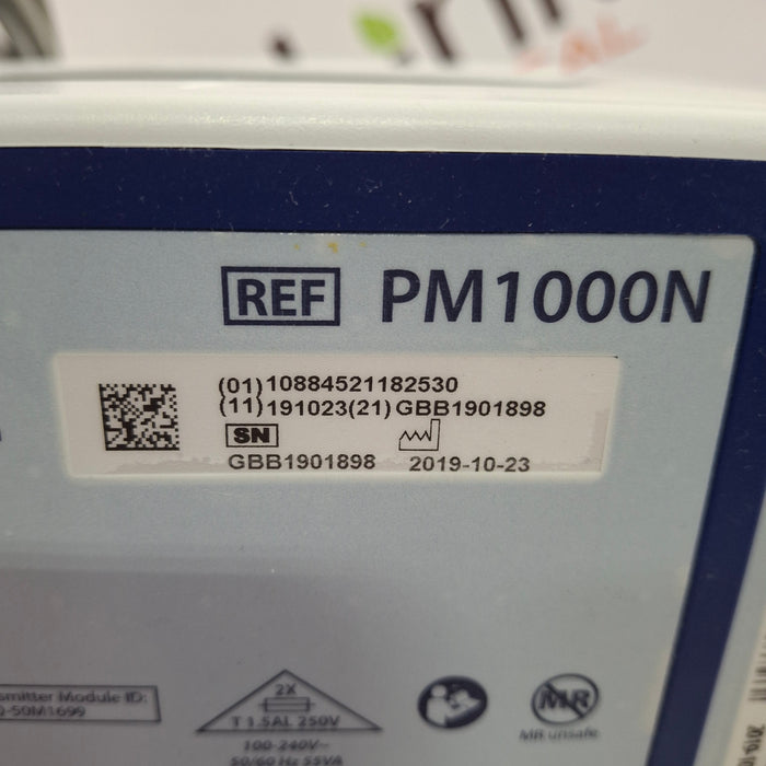Covidien PM1000N Nellcor Bedside SPO2 Monitor