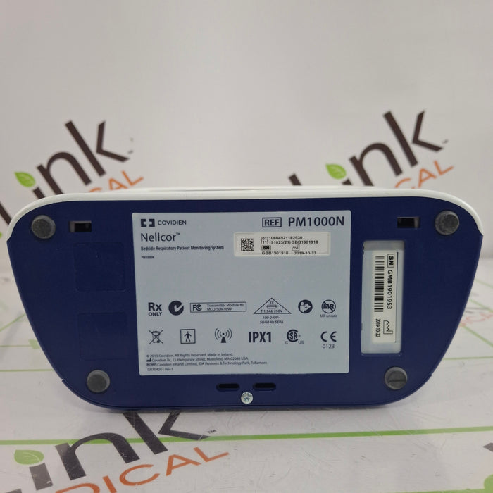 Covidien PM1000N Nellcor Bedside SPO2 Monitor