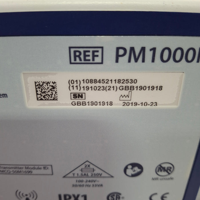 Covidien PM1000N Nellcor Bedside SPO2 Monitor