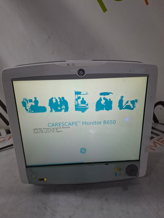GE Healthcare Carescape B650 Patient Monitor