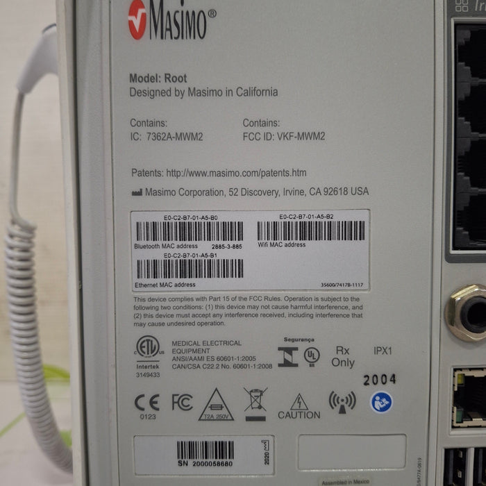 Masimo Root Monitor w/ Radical 7