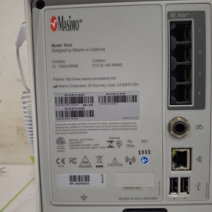 Masimo Root Monitor w/ Radical 7