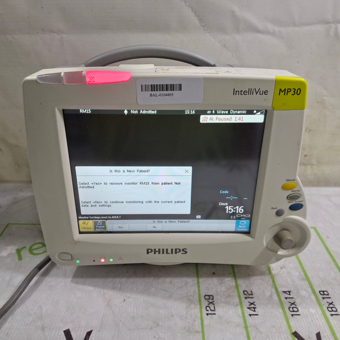 Philips IntelliVue MP30 Patient Monitor