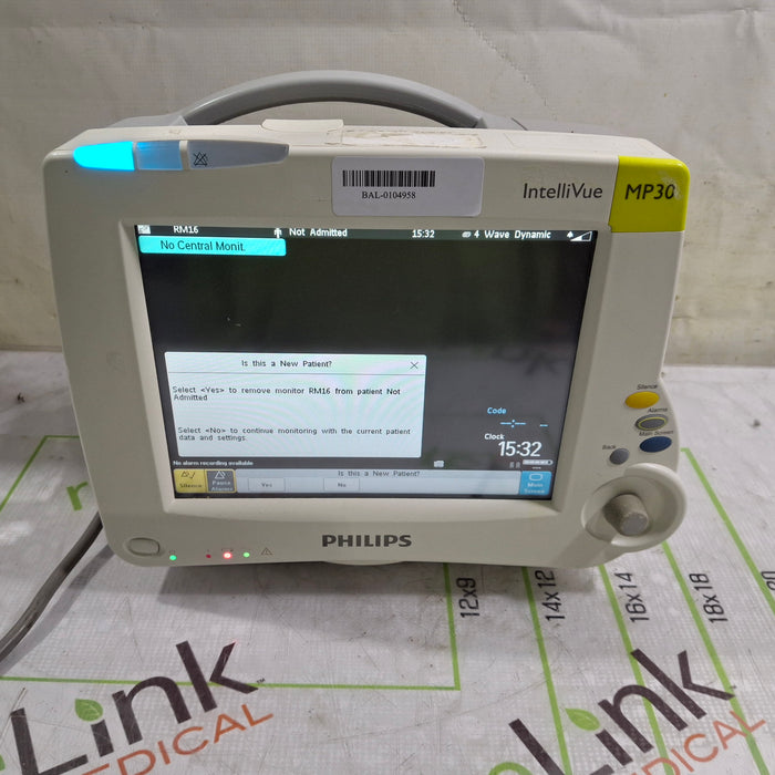 Philips IntelliVue MP30 Patient Monitor