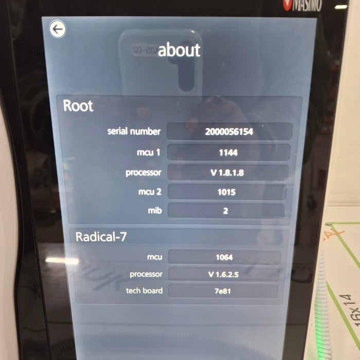 Masimo Root Monitor w/ Radical 7