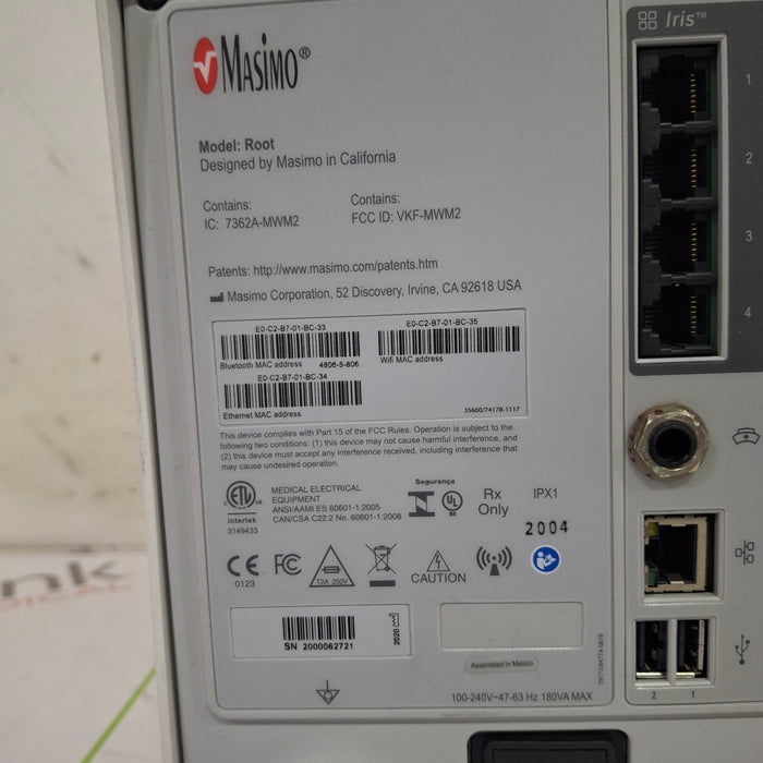 Masimo Root Monitor w/ Radical 7