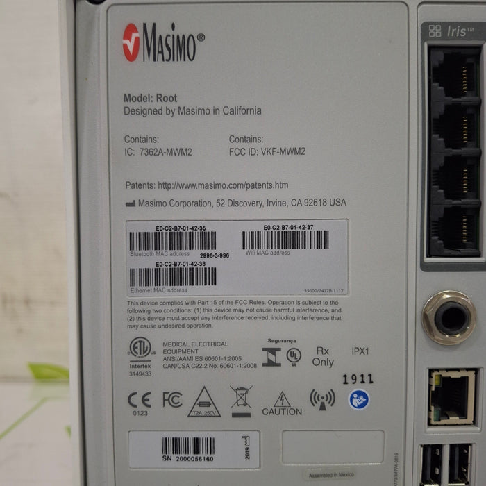 Masimo Root Monitor w/ Radical 7