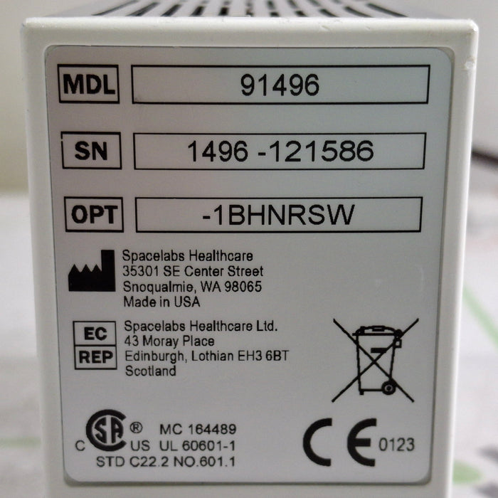 Spacelabs Healthcare 91496 Multiparameter Module