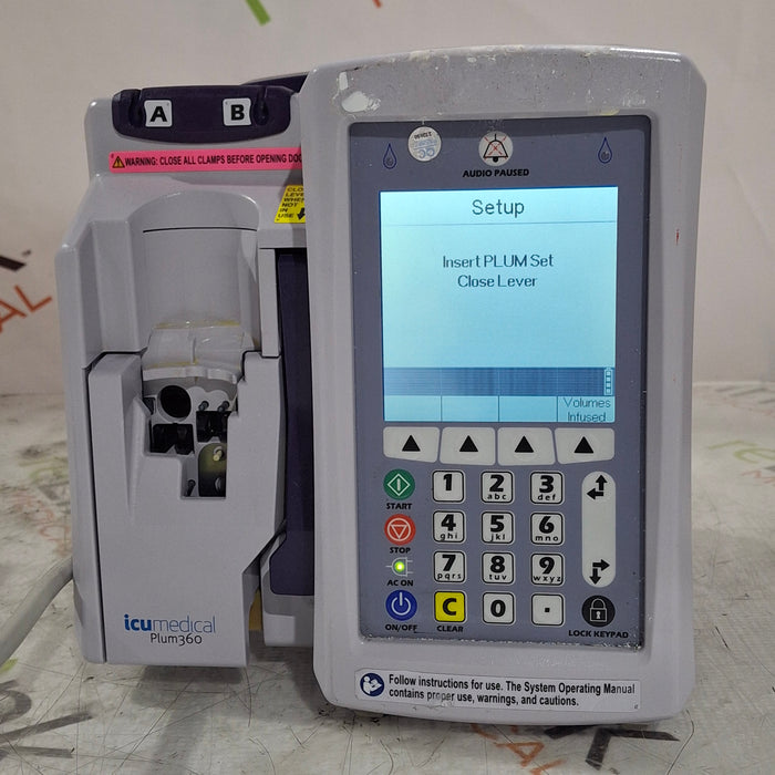 Hospira / ICU Medical Plum 360 Infusion Pump