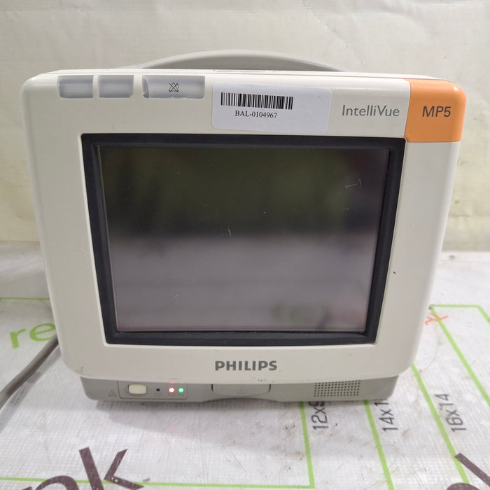 Philips Philips Intellivue MP5 - ECG, Fast SpO2, NIBP Patient Monitor Patient Monitors reLink Online