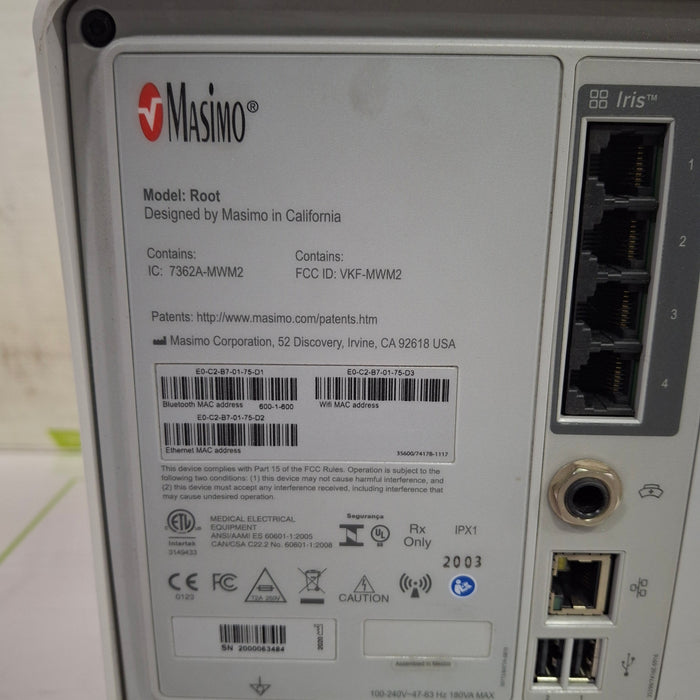 Masimo Root Monitor w/ Radical 7
