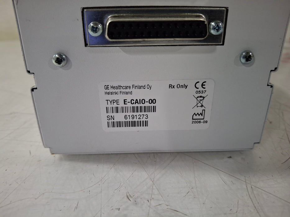 GE Healthcare E-CAiO-00 Gas Exhaust Module