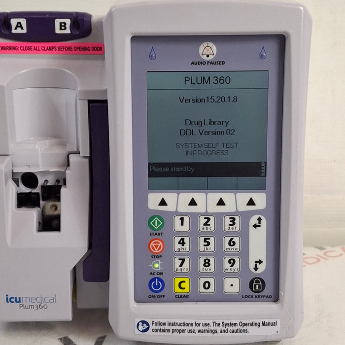 Hospira / ICU Medical Plum 360 Infusion Pump