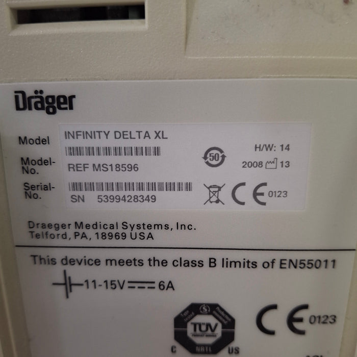 Draeger Medical Infinity Delta XL Patient Monitor