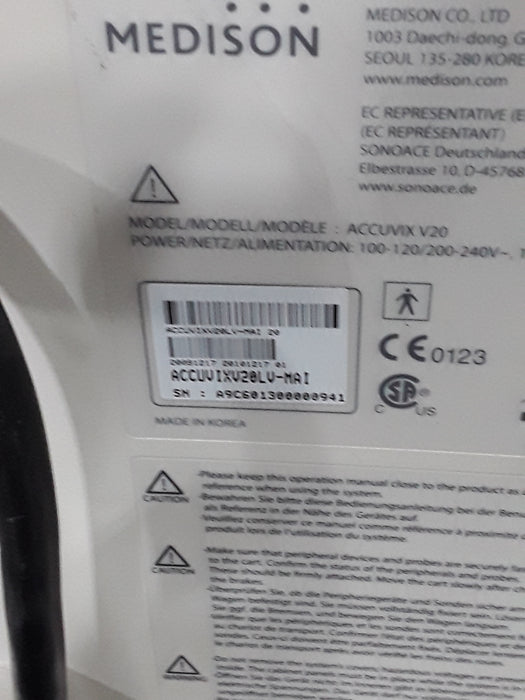 Medison Co. Accuvix V20 Prestige Ultrasound