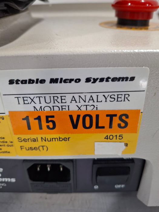Stable Micro Systems TA-XT2i Texture Analyzer