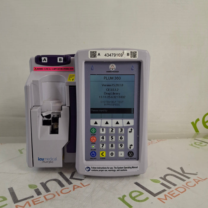 Hospira / ICU Medical Plum 360 Infusion Pump