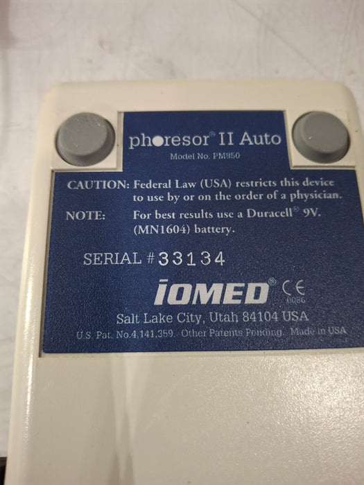 Iomed Phoresor II Auto Dose Controller System