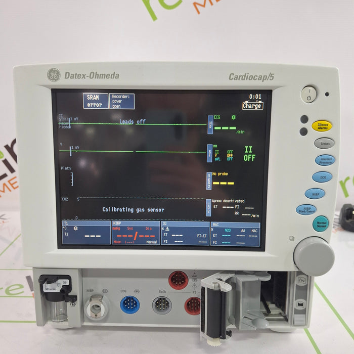 Datex-Ohmeda Cardiocap 5 Anesthesia Monitor