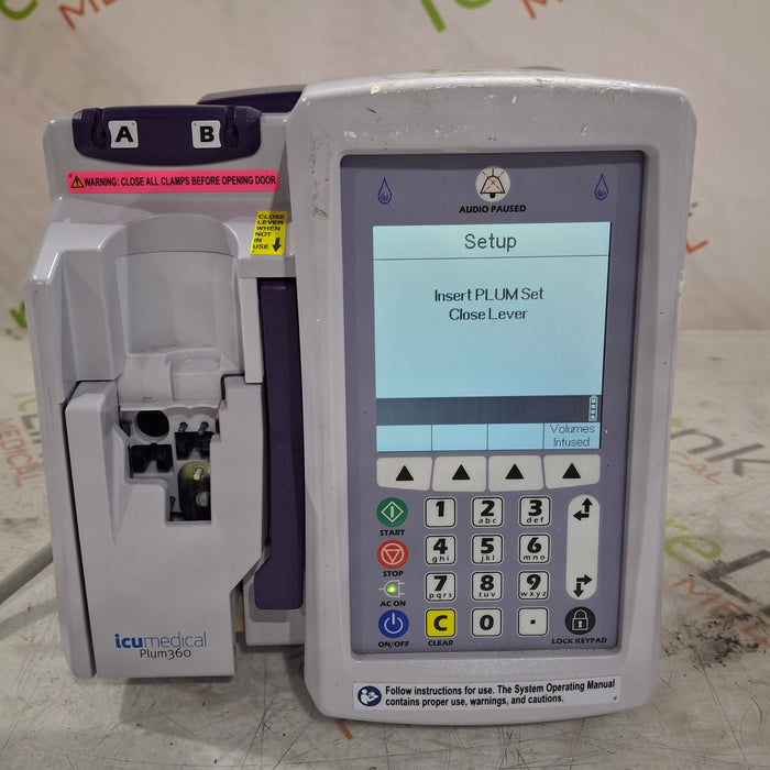 Hospira / ICU Medical Plum 360 Infusion Pump