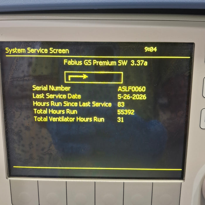 Draeger Medical Fabius GS Premium Anesthesia Machine
