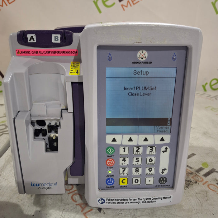 Hospira / ICU Medical Plum 360 Infusion Pump