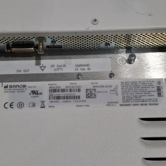 Barco MDSC 8255 Monitor
