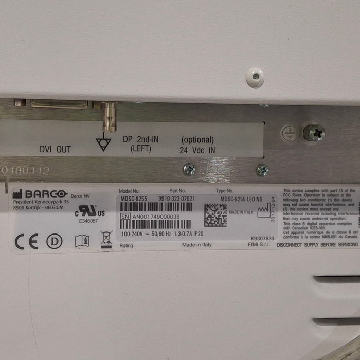 Barco MDSC 8255 Monitor