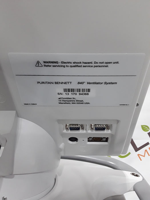 Puritan Bennett 840 Ventilator without Compressor
