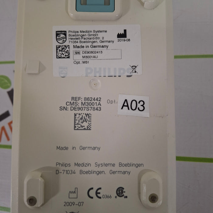 Philips M3001A-A03 Masimo SpO2, NIBP, ECG MMS Module
