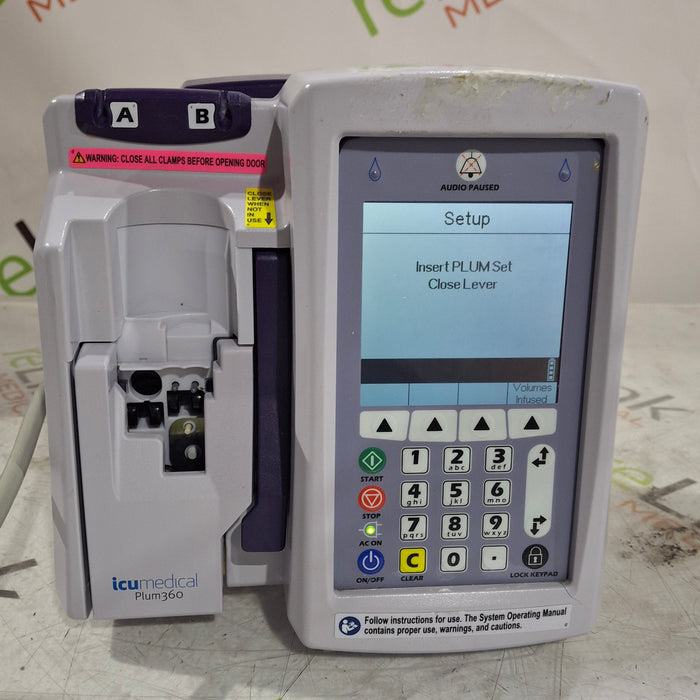 Hospira / ICU Medical Plum 360 Infusion Pump