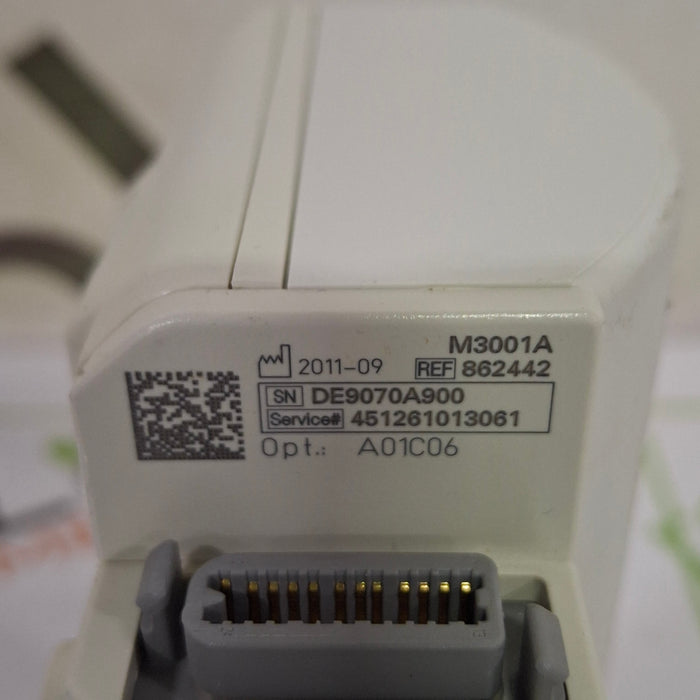 Philips M3001A-A01C06 Fast SpO2, NIBP, ECG, Temp, IBP MMS Module