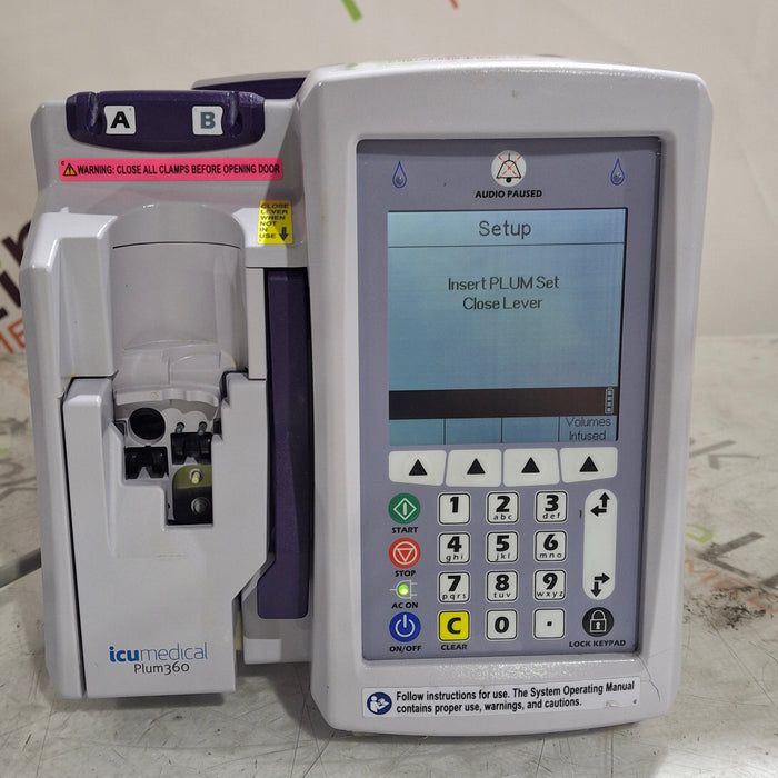 Hospira / ICU Medical Plum 360 Infusion Pump