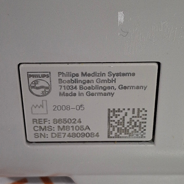 Philips Intellivue MP5 - ECG, Fast SpO2, NIBP, Press, Temp Patient Monitor