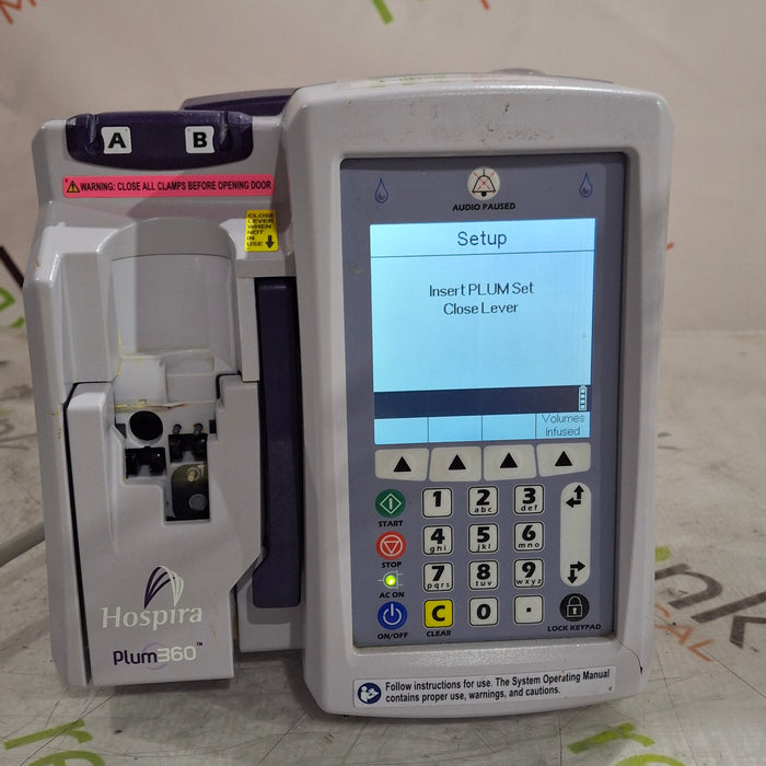 Hospira / ICU Medical Plum 360 Infusion Pump
