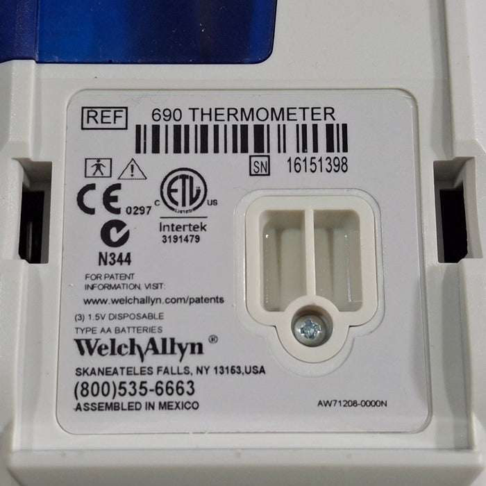Welch Allyn SureTemp Plus 690 Thermometer