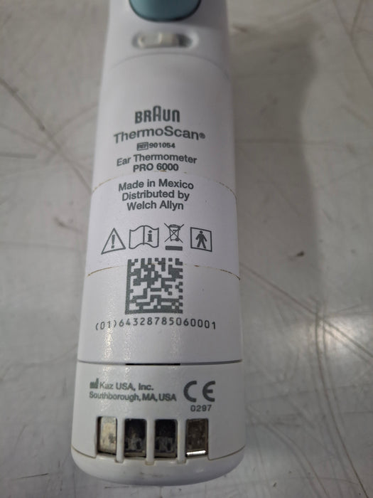 Welch Allyn Braun ThermoScan PRO 6000 Ear Thermometer