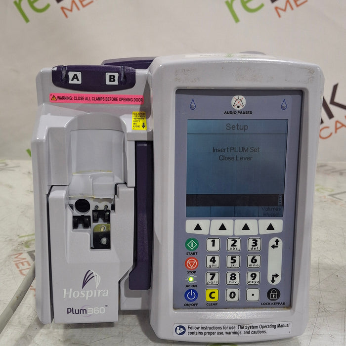Hospira / ICU Medical Plum 360 Infusion Pump