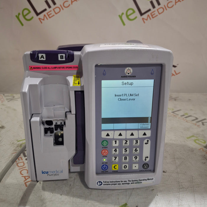 Hospira / ICU Medical Plum 360 Infusion Pump